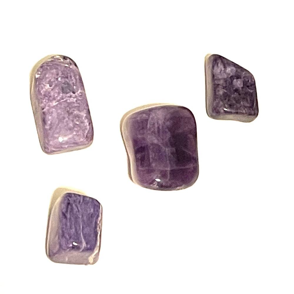 Lot of Purple Stones Charoite and Banded Amethyst